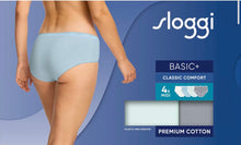 Afbeelding in Gallery-weergave laden, Sloggi Basic+ Midi  - 4 pack
