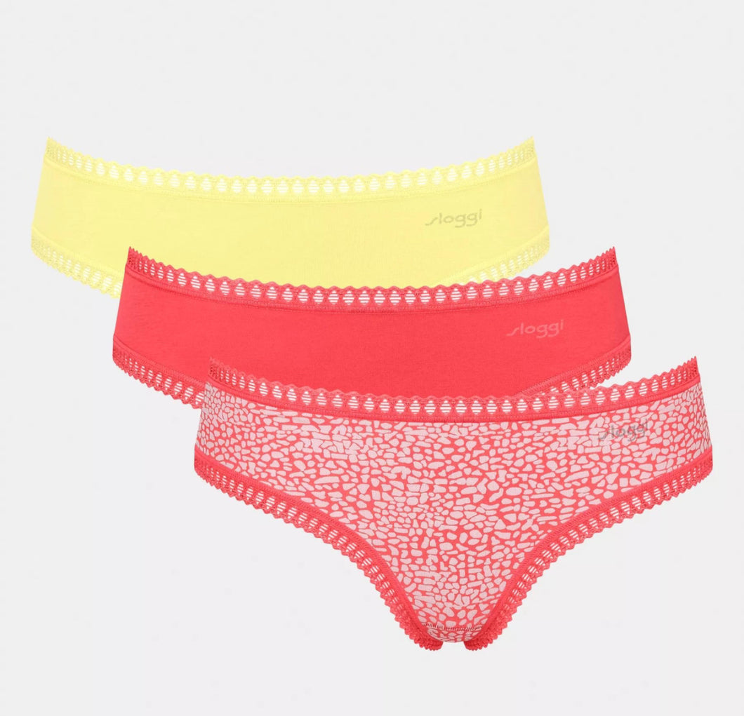 Sloggi - Go Crush Hipster 3 pack  - Kies je kleurtjes