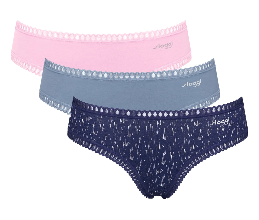 Sloggi - Go Crush Hipster 3 pack   - Nieuw